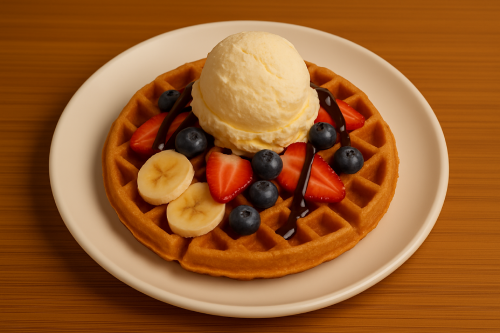 Dondurmalı Waffle